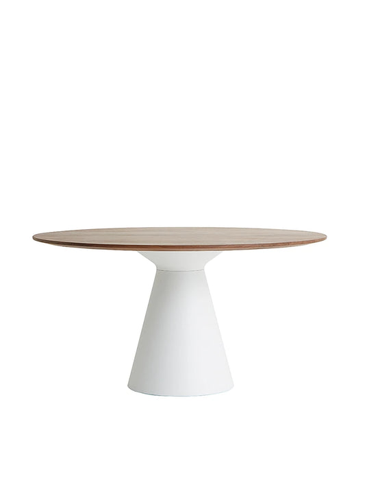 COLUMN Table - Wooden Top