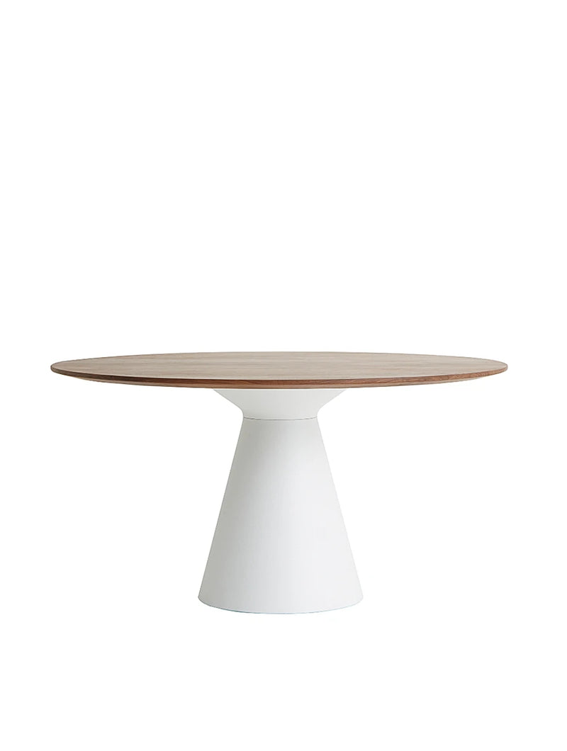 COLUMN Table - Wooden Top
