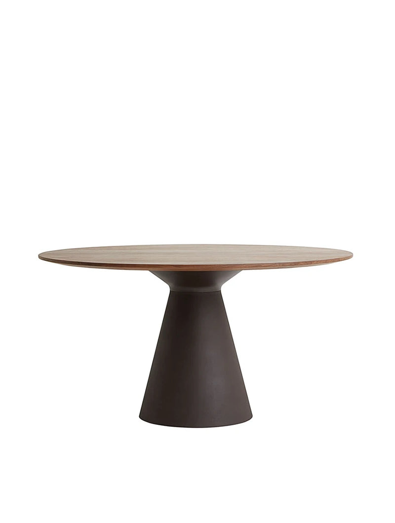COLUMN Table - Wooden Top