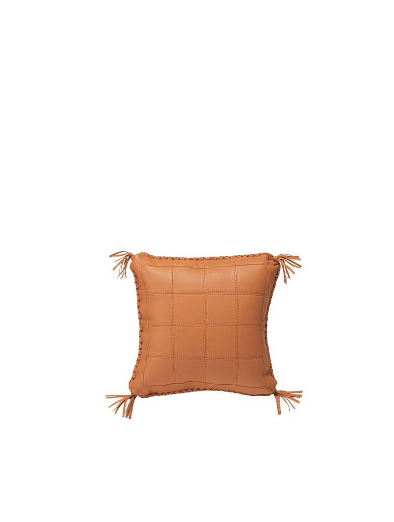 LEATHER Throw Cushion
