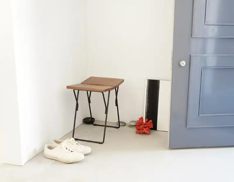 RIKI Solid Stool - Oak (C)