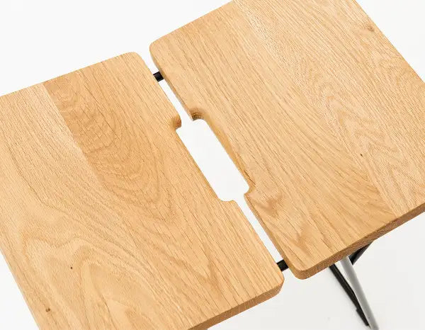 RIKI Solid Stool - Oak (C)