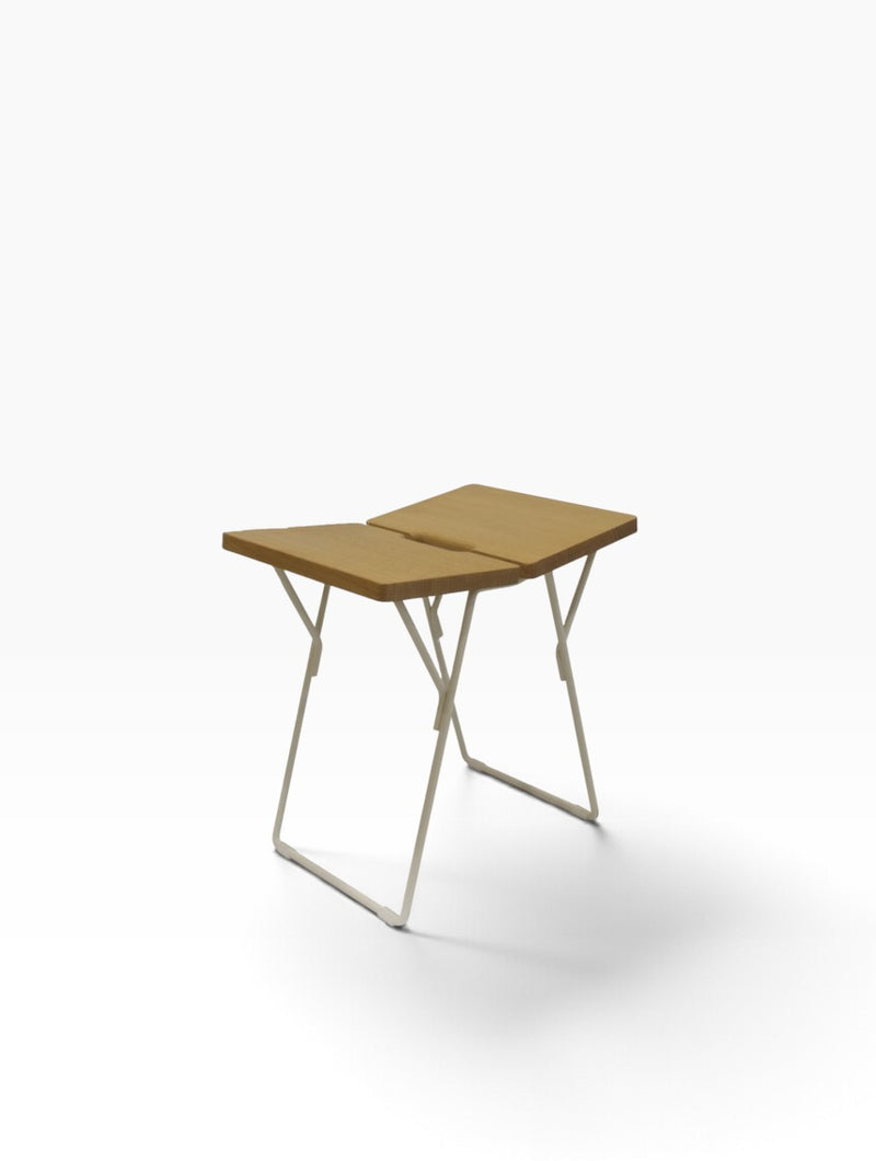 RIKI Solid Stool - Oak (C)