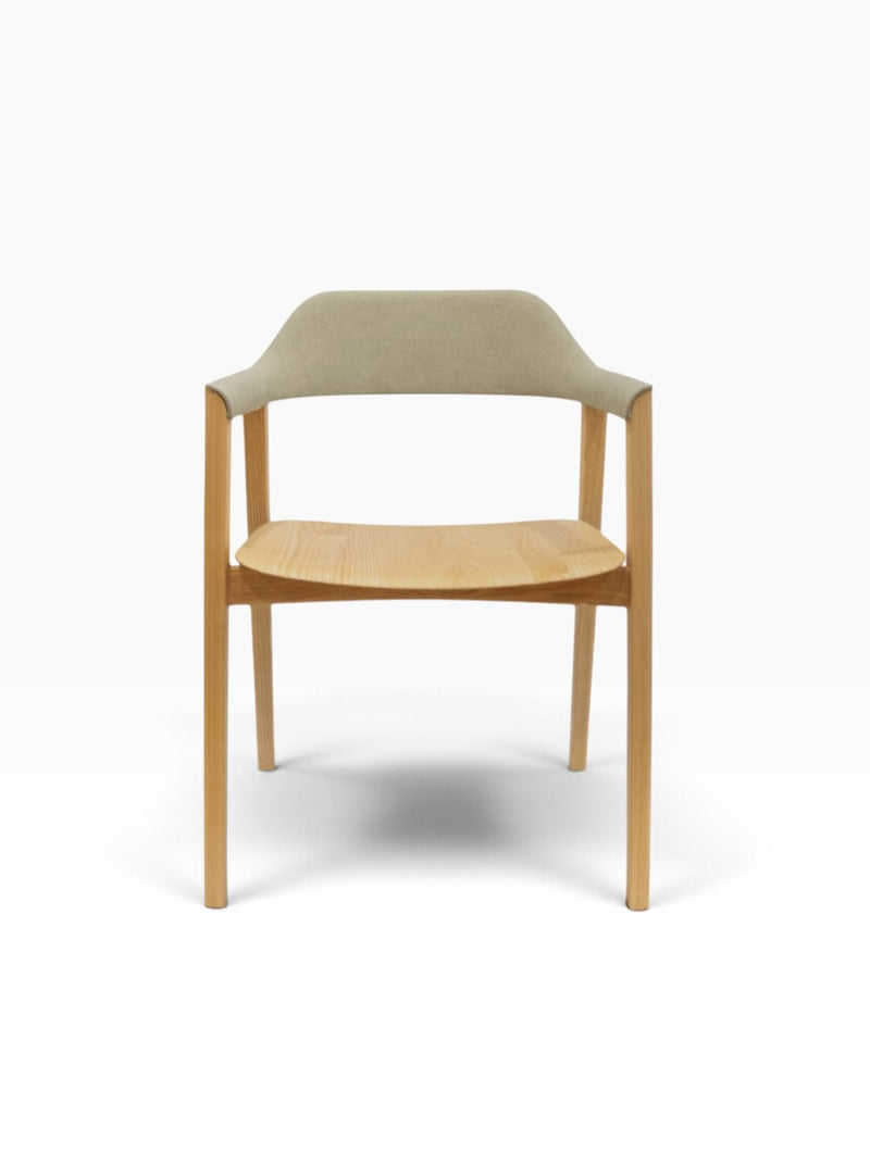 TEN Armchair - Wooden Seat (C)