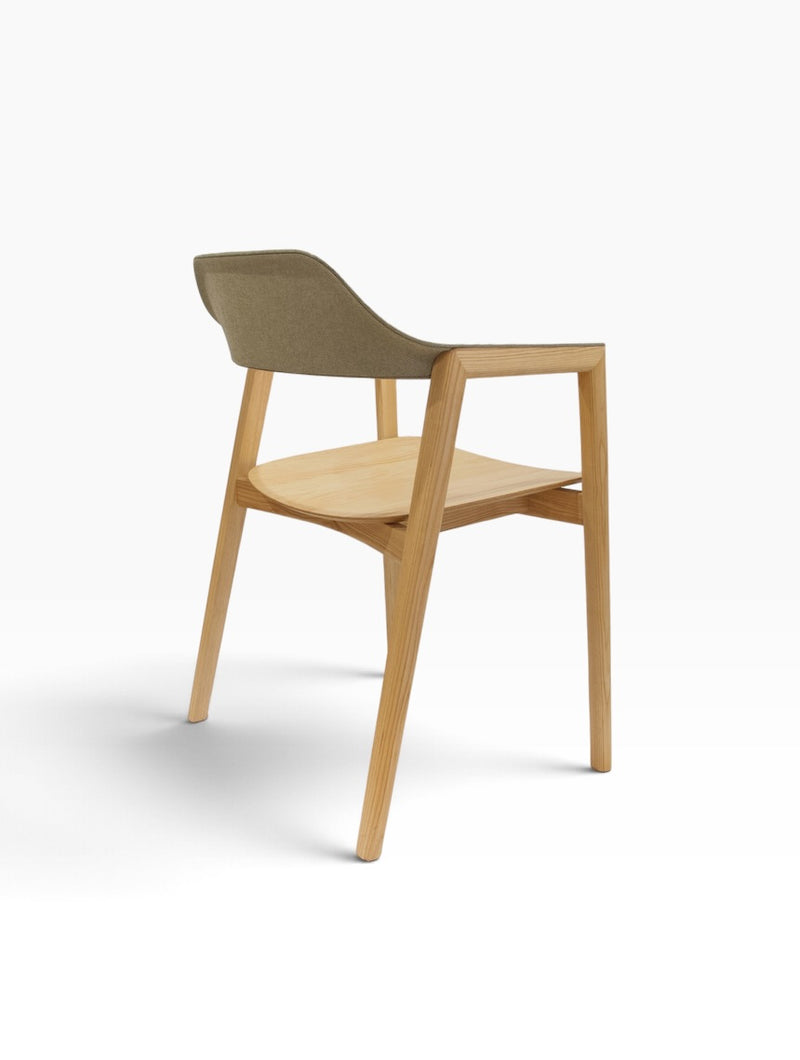 TEN Armchair - Wooden Seat (C)